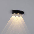 Cylindrical Aluminum 3-Light Outdoor Light
