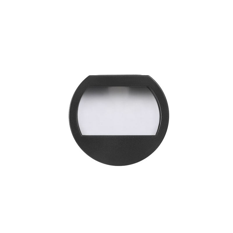 Round Square Patio Step Outdoor Light
