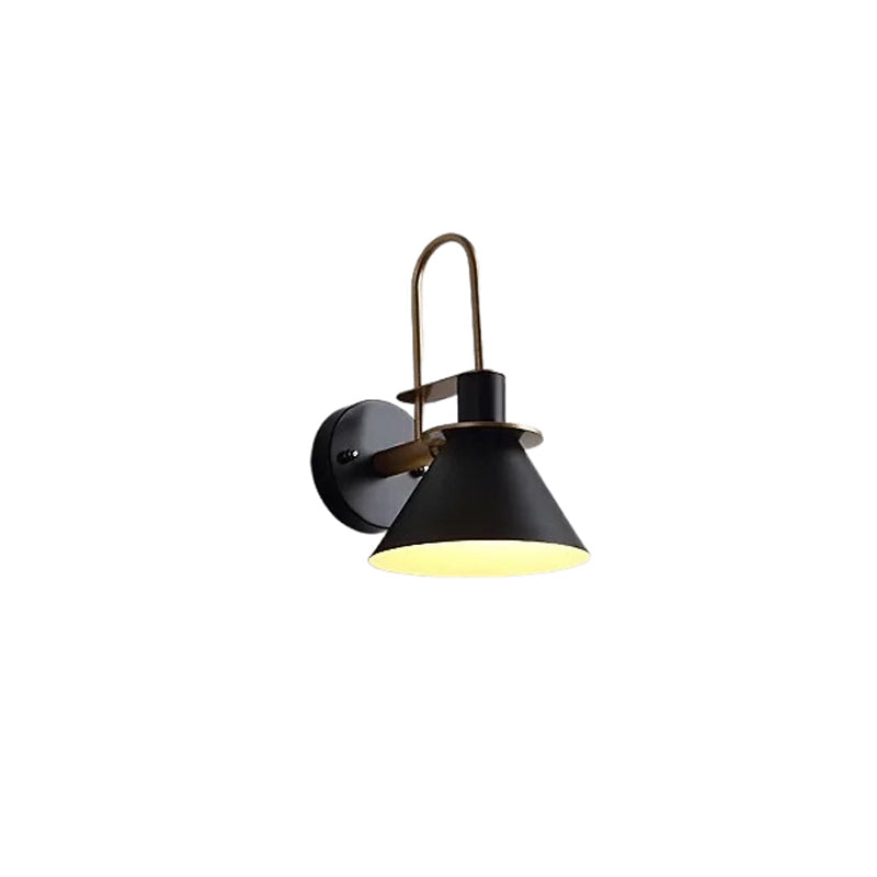 Macaron Horn Iron Hallway Wall Lamp