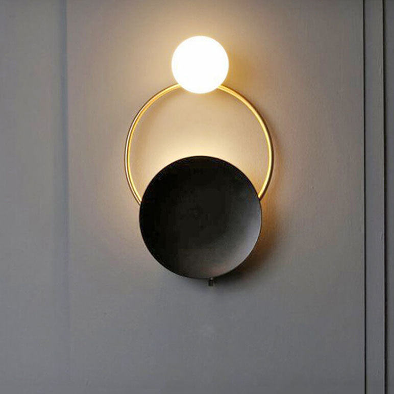 Metal Circle Wall Lamp