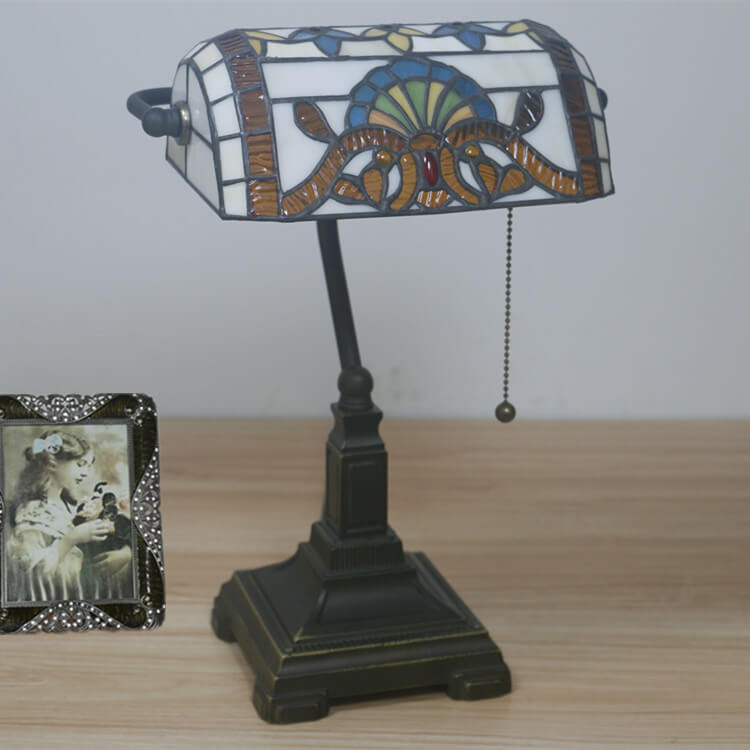 Stained Glass Zipper Switch Table Lamp