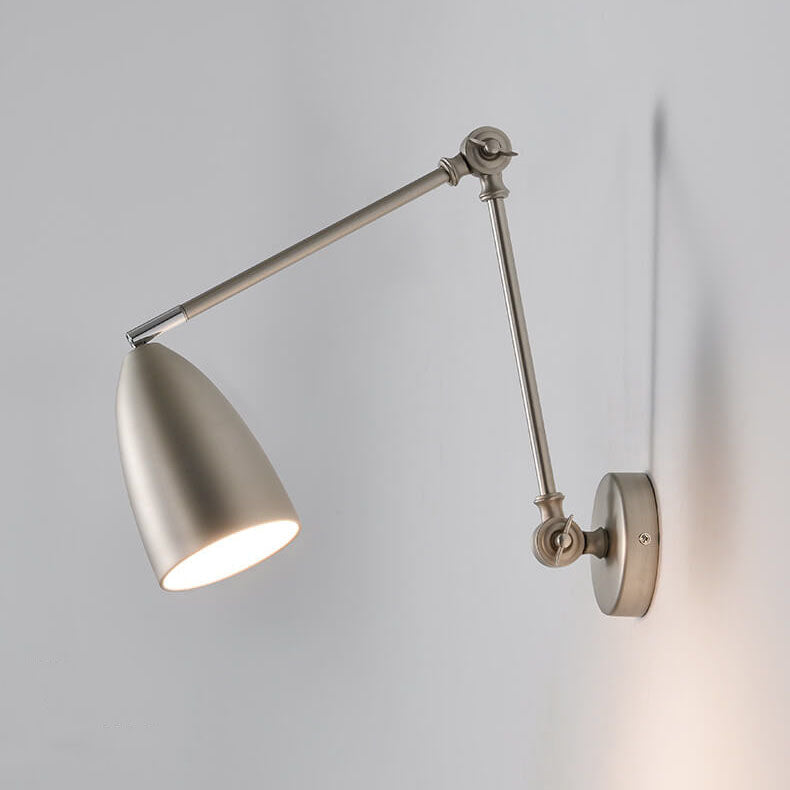 Swing Arm Rotating Retractable Wall Lamp