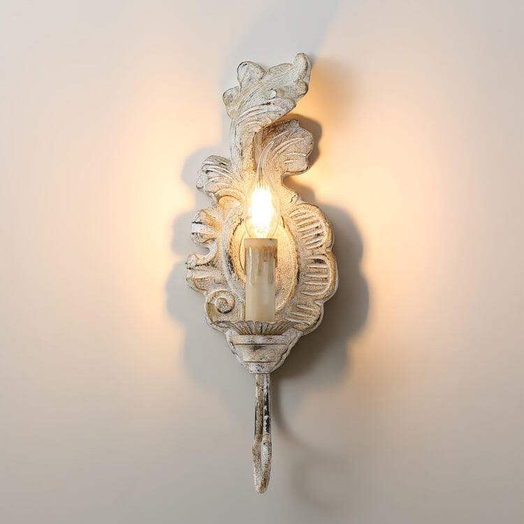 Resin Candelabra Wall Lamp