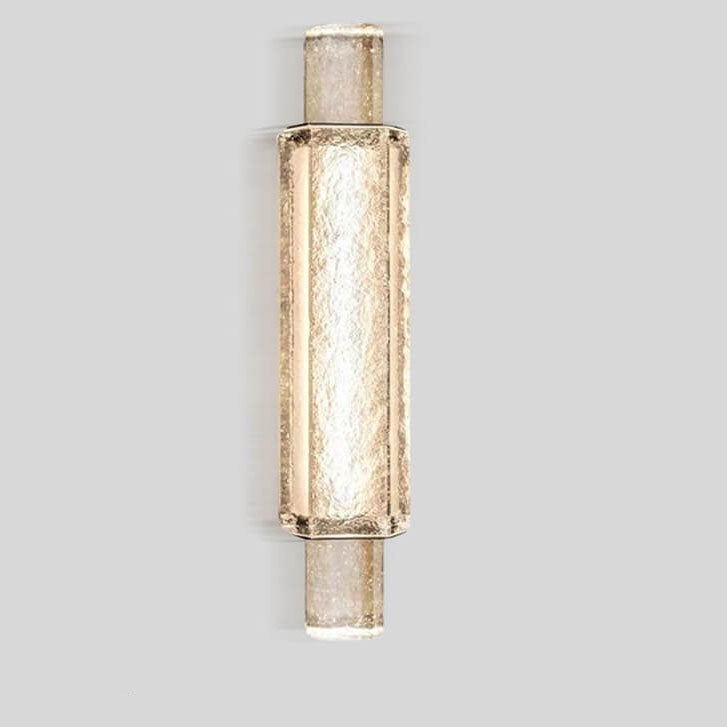 Bubble Glass Cylindrical Wall Lamp