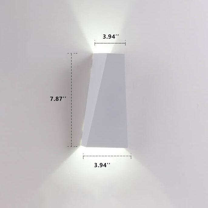 Trapezoid 2-Light Outdoor Light