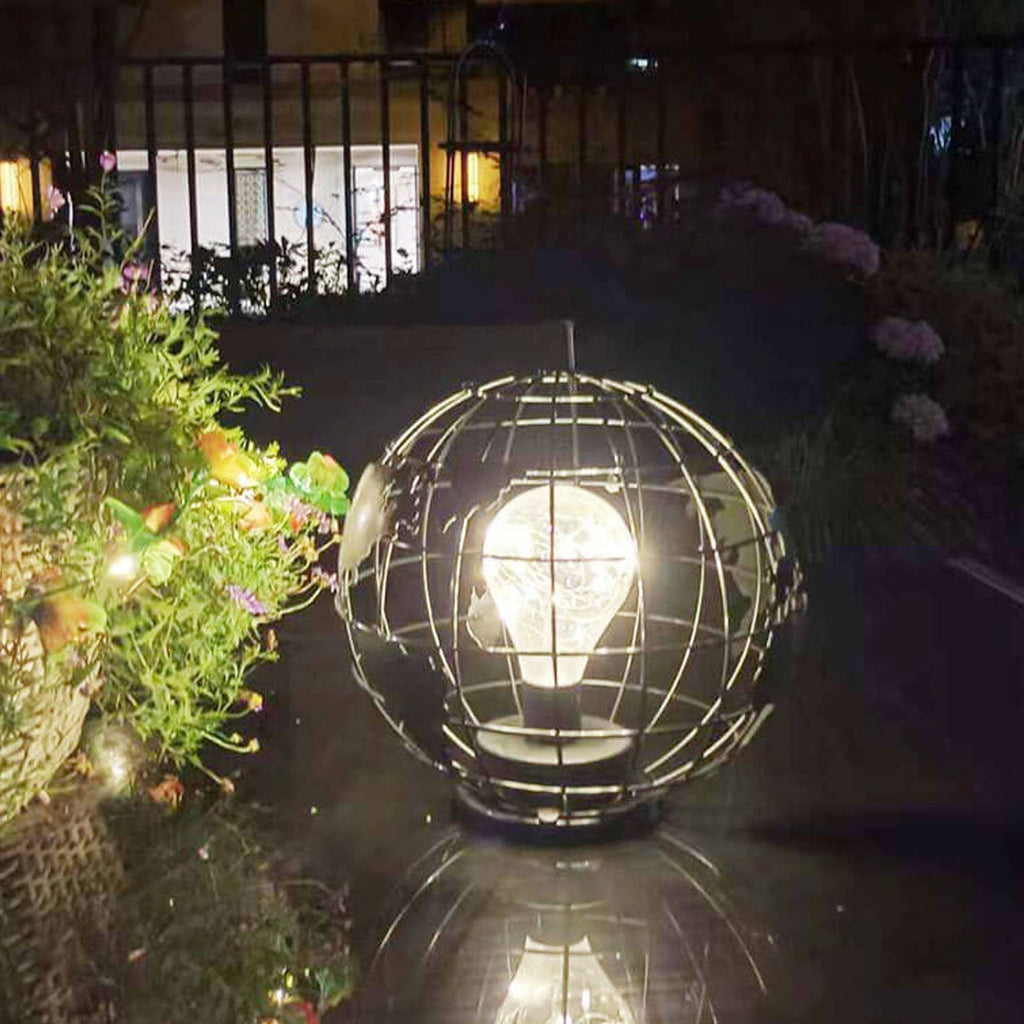Earth Iron Night Decorative Table Lamp