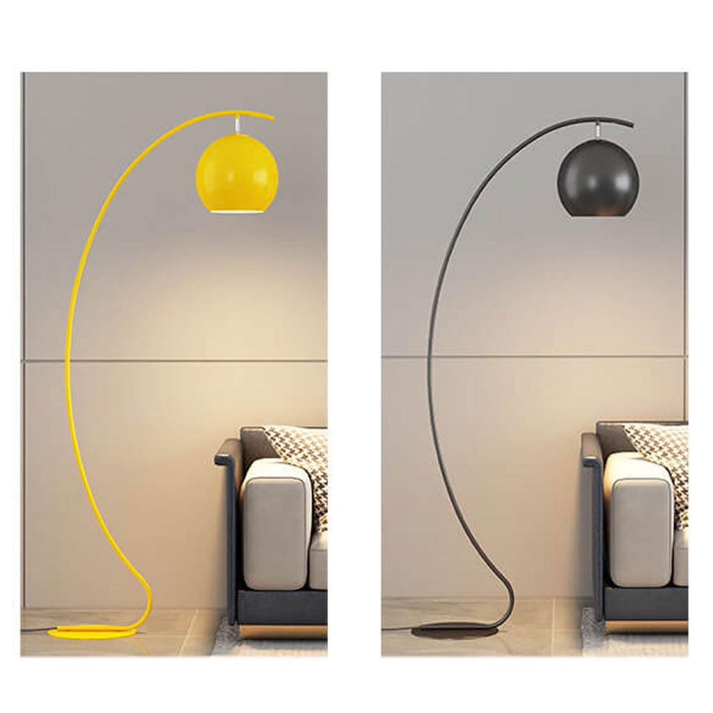 Nordic Minimalist Curved Line Floor Lamp