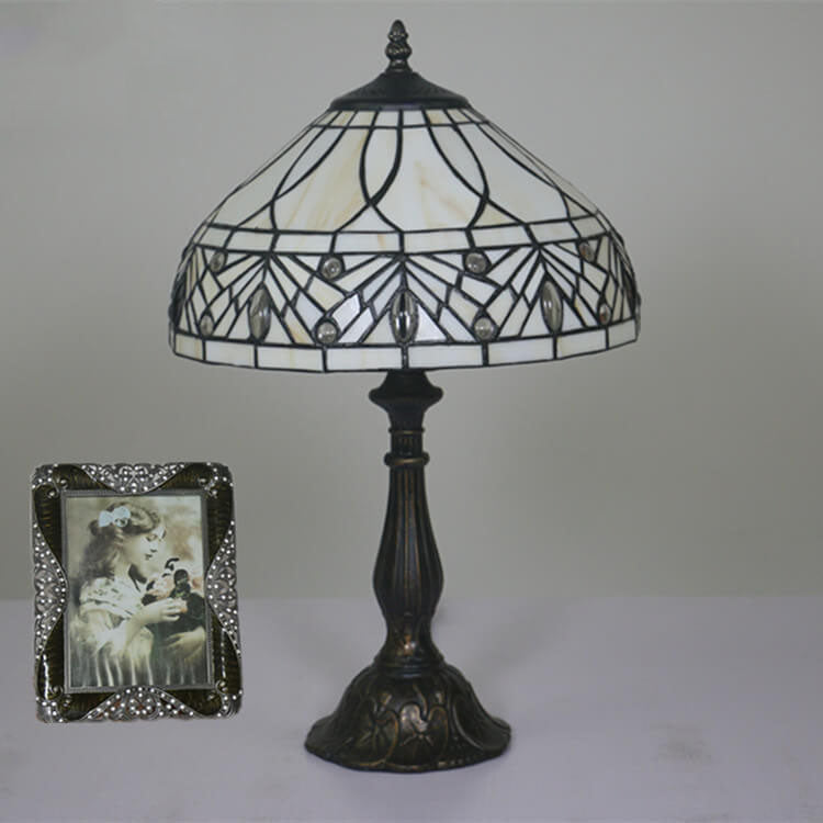 Baroque Gemstone Glass Table Lamp