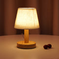 Linen Drum Table Lamp
