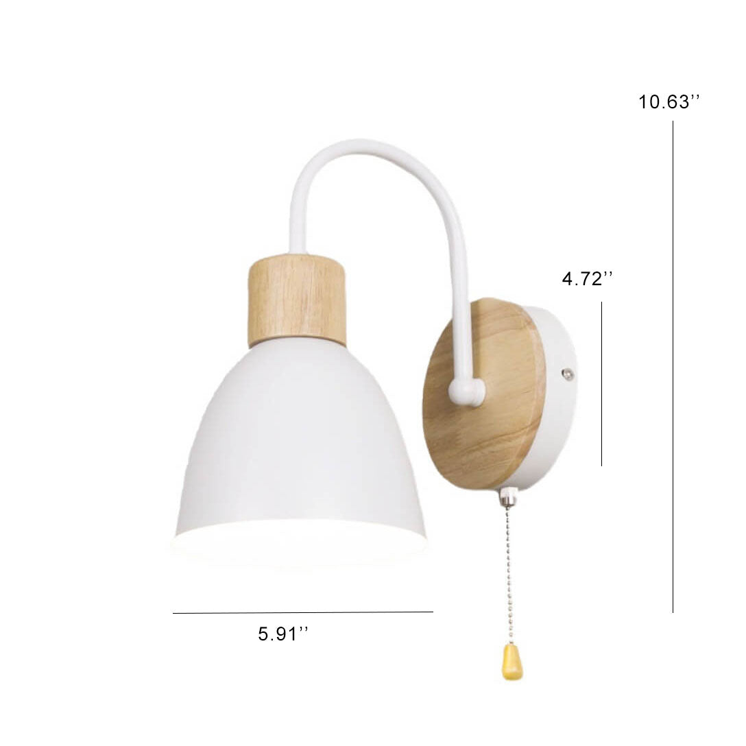 Macaron Zipper Switch Wall Lamp
