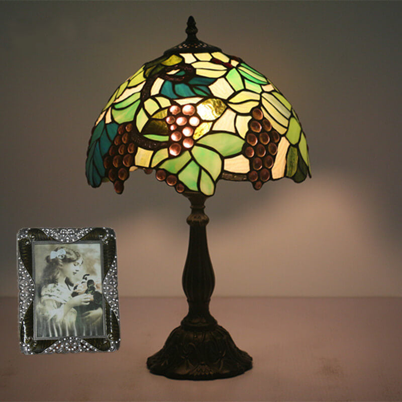 Fruit Stained Glass Table Lamp