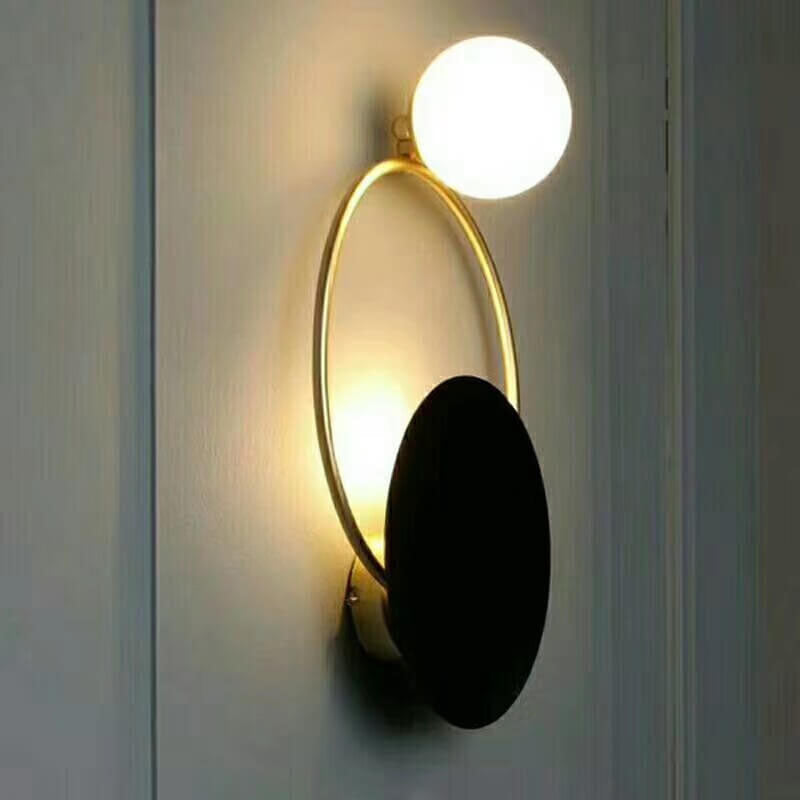 Metal Circle Wall Lamp