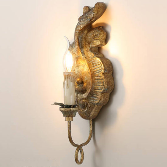 Resin Candelabra Wall Lamp