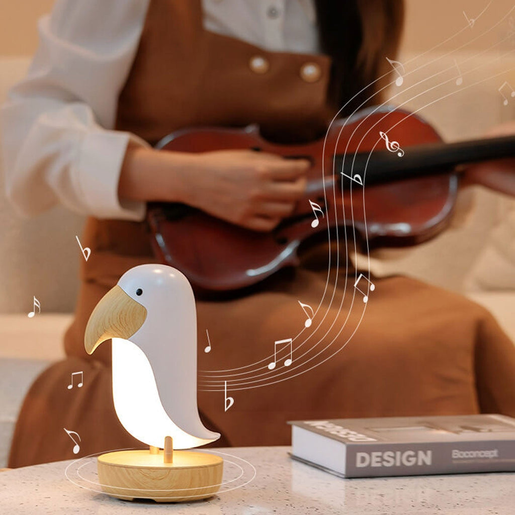 Bird Rechargeable Bluetooth Night Table Lamp