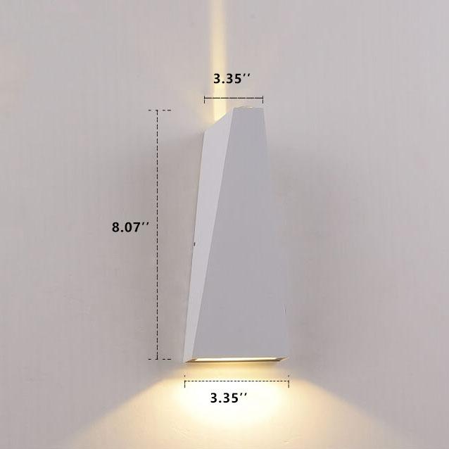 Trapezoid 2-Light Outdoor Light