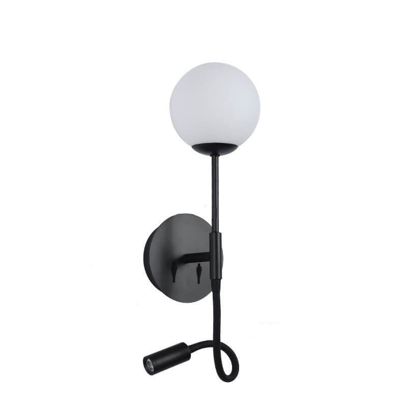 Round Glass Ball Silicone Wall Lamp