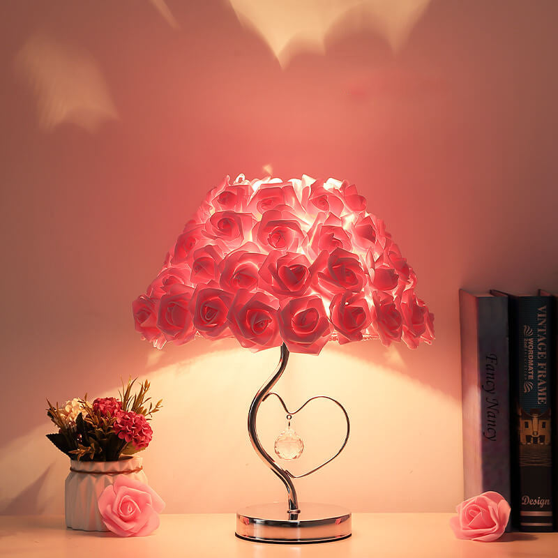 Romantic Rose Decorative Table Lamp