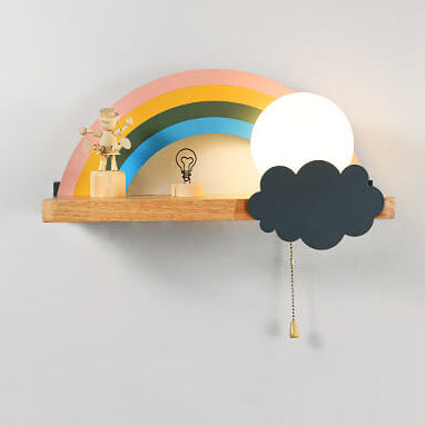 Cartoon Rainbow Wall Lamp