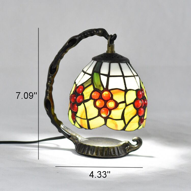 Glass Grape Shape Eye Table Lamp