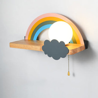 Cartoon Rainbow Wall Lamp