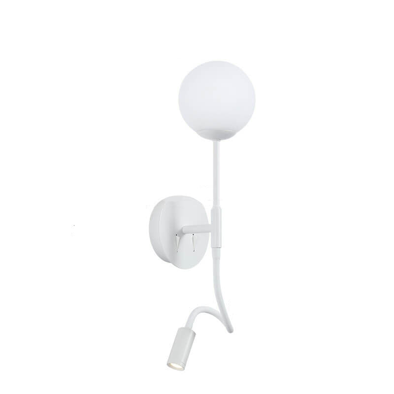 Round Glass Ball Silicone Wall Lamp