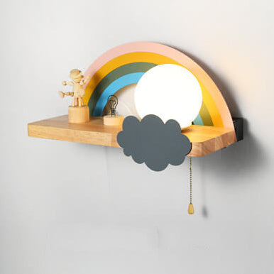 Cartoon Rainbow Wall Lamp
