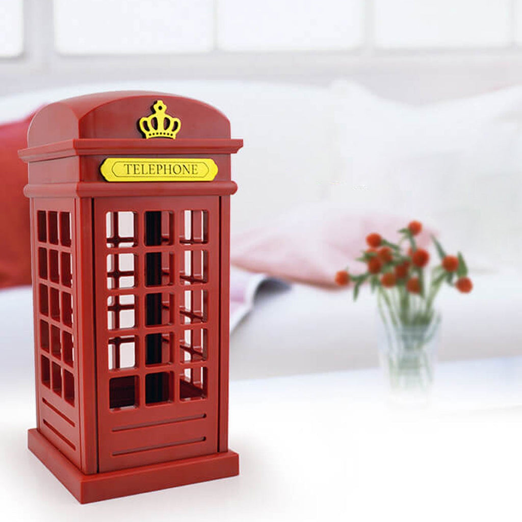 Touch British Phone Booth Table Lamp