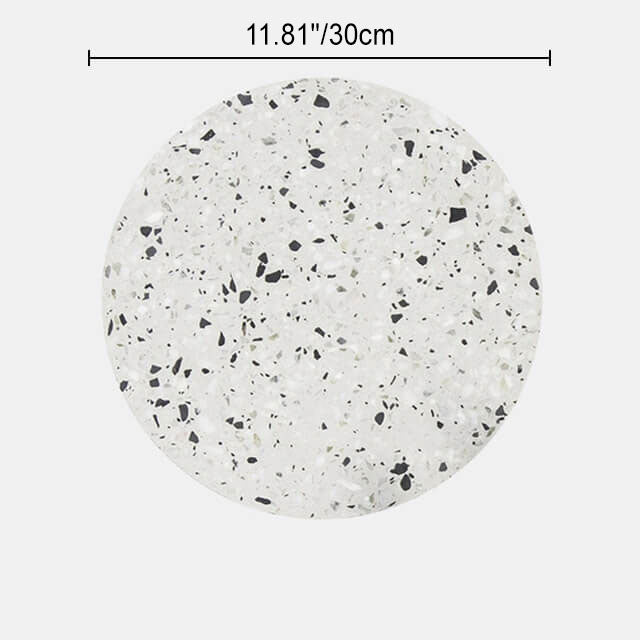 Round Textured Marble Wall Lamp