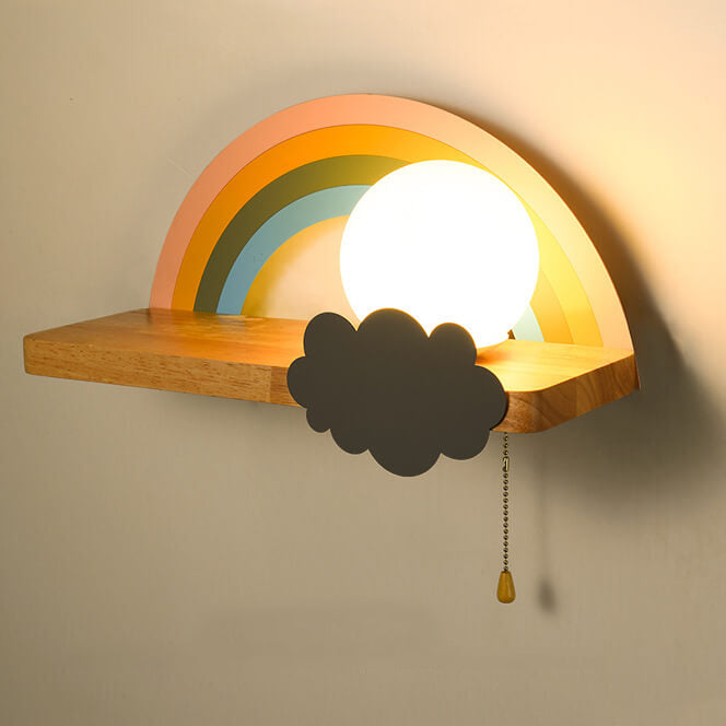 Cartoon Rainbow Wall Lamp
