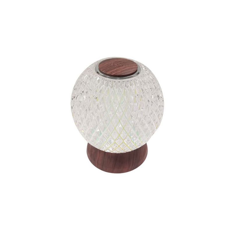Acrylic Moon Design Night Table Lamp