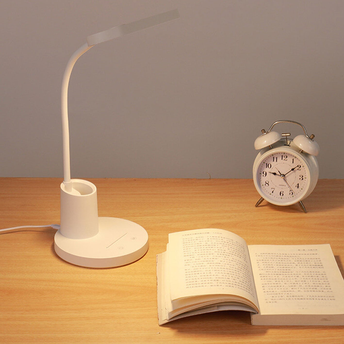 Blue Eye Protection Touch Table Lamp