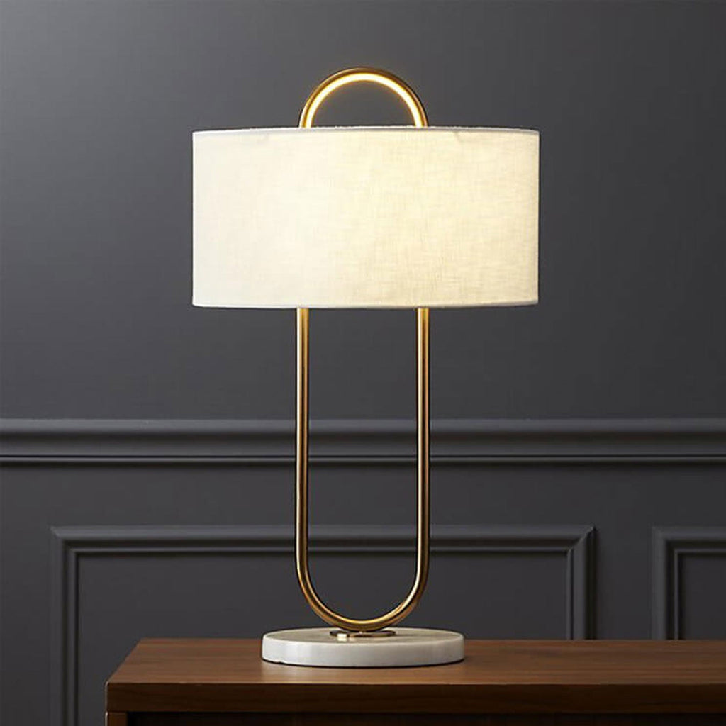Oval Ring Design Table Lamp