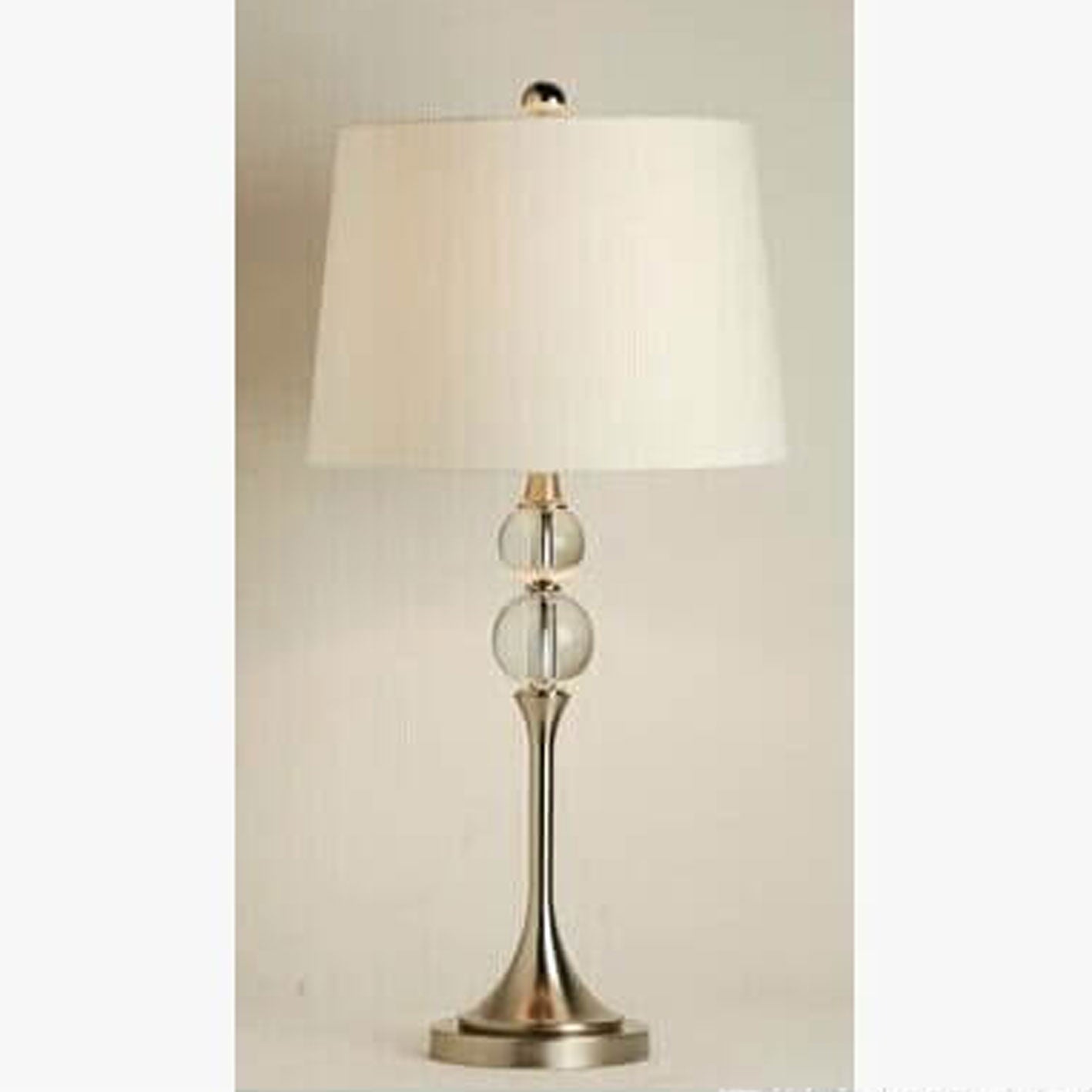 Double Bead Crystal Design Table Lamp