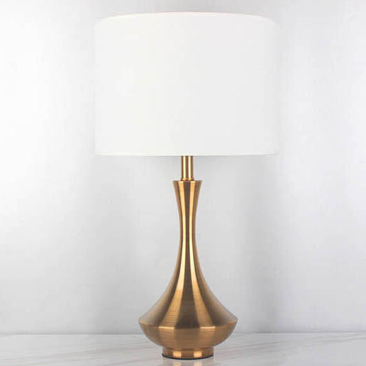 Metal Teardrop Table Lamp