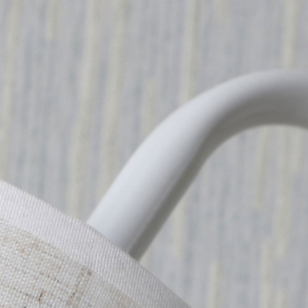Cone Linen Wood Table Lamp