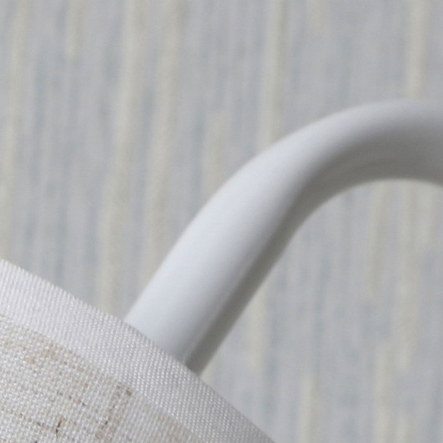 Cone Linen Wood Table Lamp