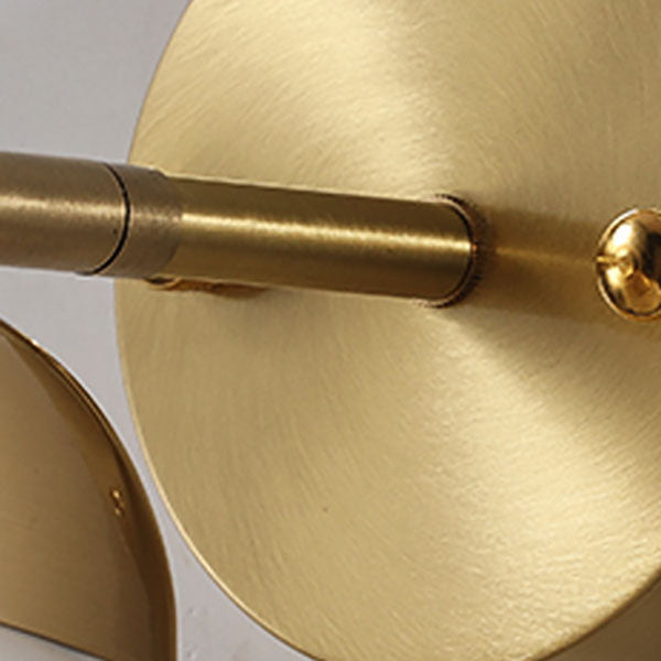 Floral Copper Ceramic Pull Wall Lamp