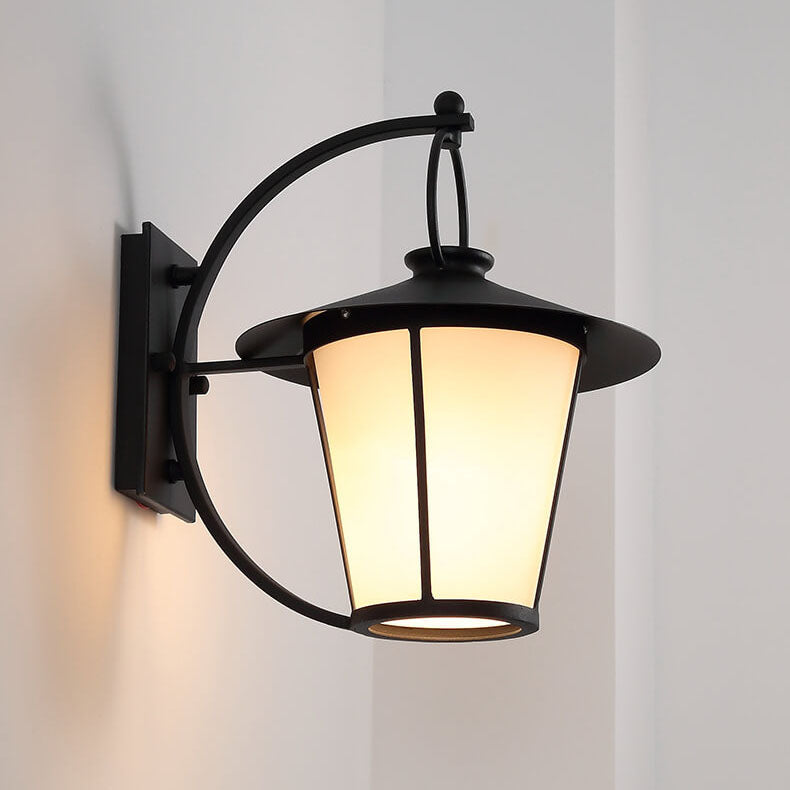 Glass Iron Moisture-proof Patio Outdoor Light