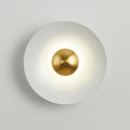 Multicolor Round Disc Hardware Wall Lamp