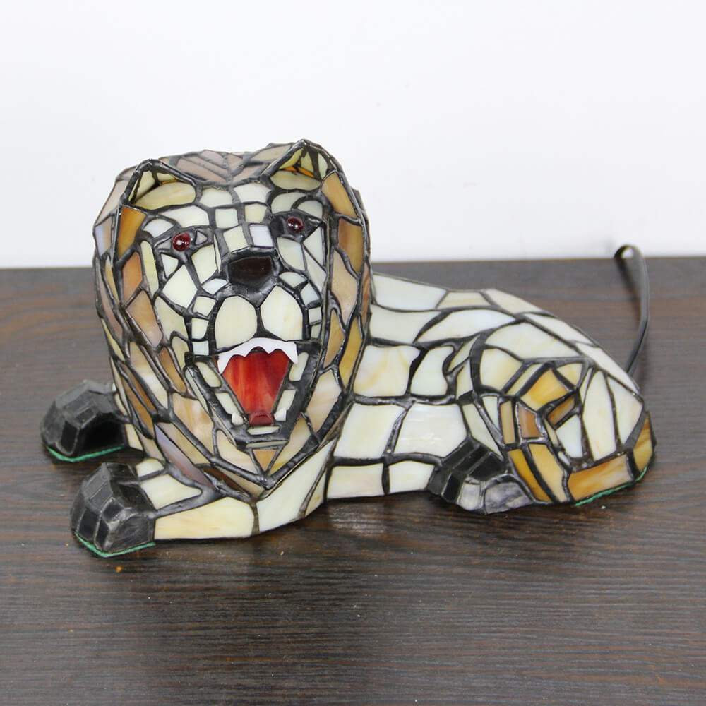 Animal Stained Glass Decorative Table Lamp