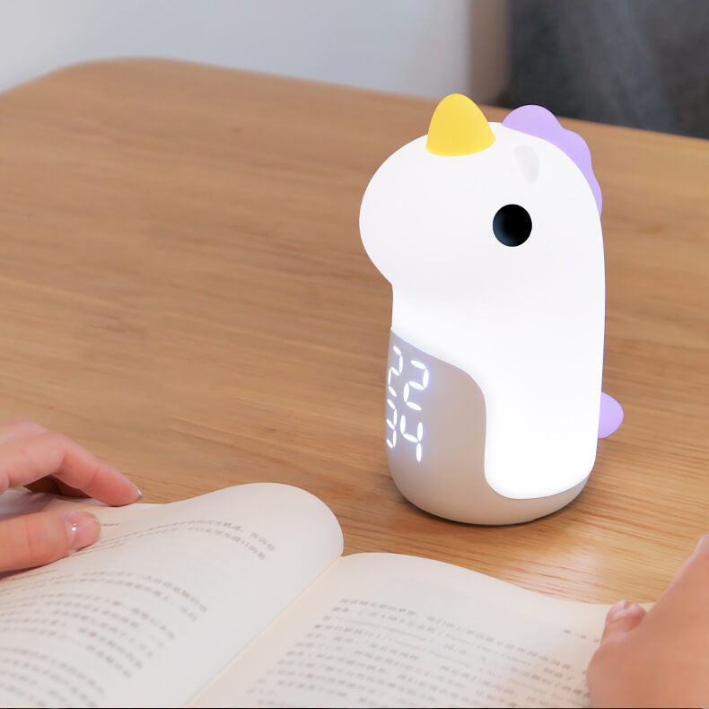 Cartoon Unicorn Timer Alarm Floor Lamp