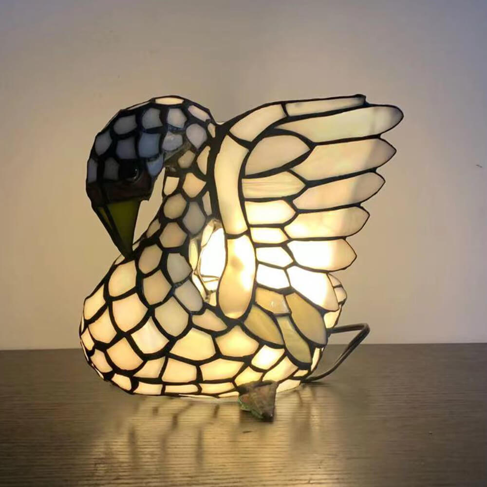Animal Stained Glass Decorative Table Lamp