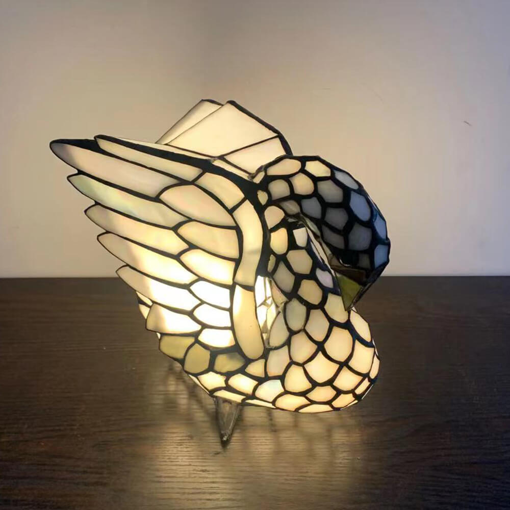 Animal Stained Glass Decorative Table Lamp