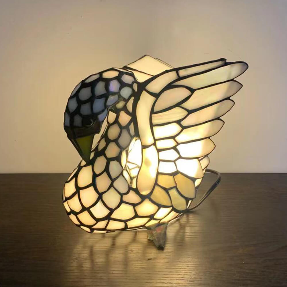 Animal Stained Glass Decorative Table Lamp