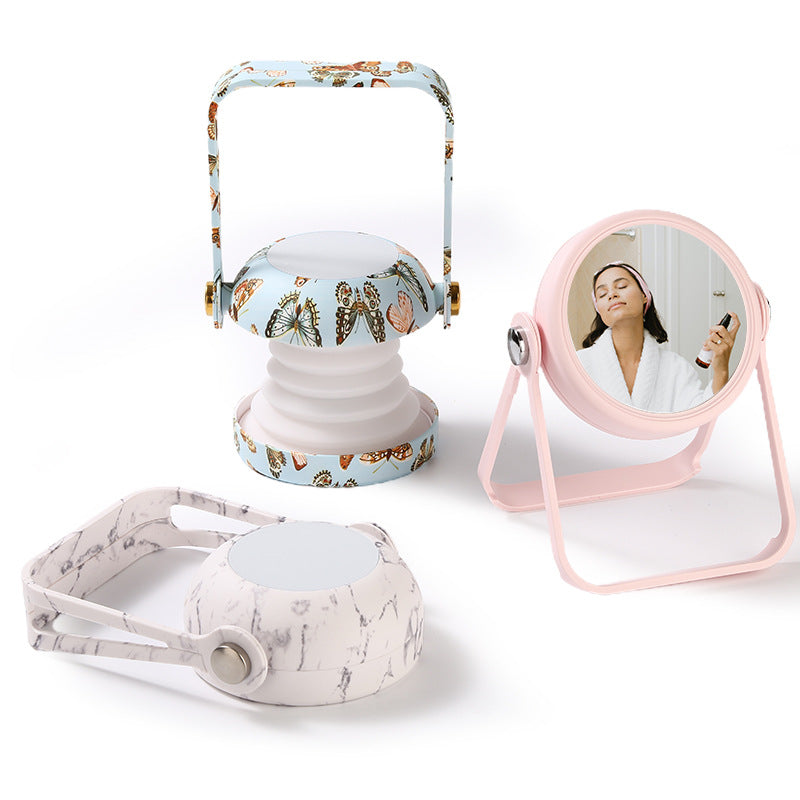 Rechargeable Foldable Silica ABS Table Lamp