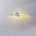 Long Disc Vanity Wall Lamp