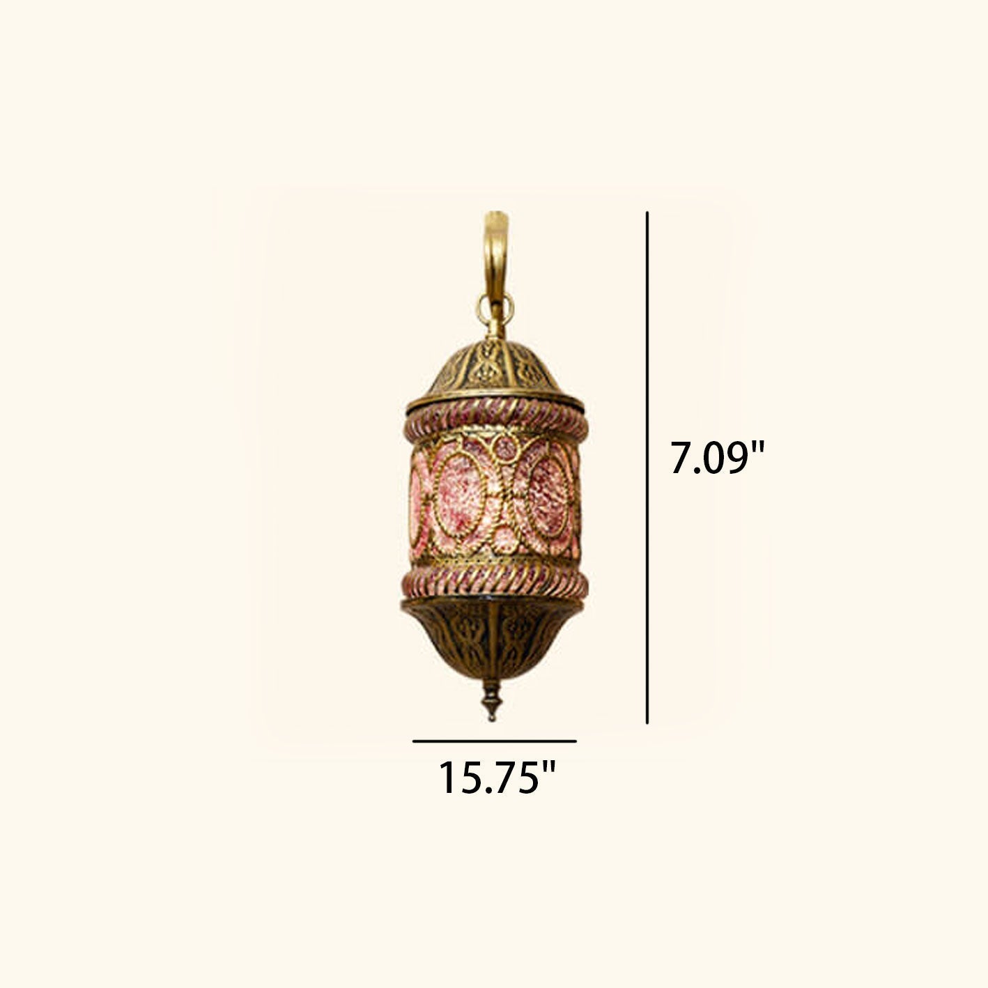 Southeast Asian Style Hollow Wall Lamp