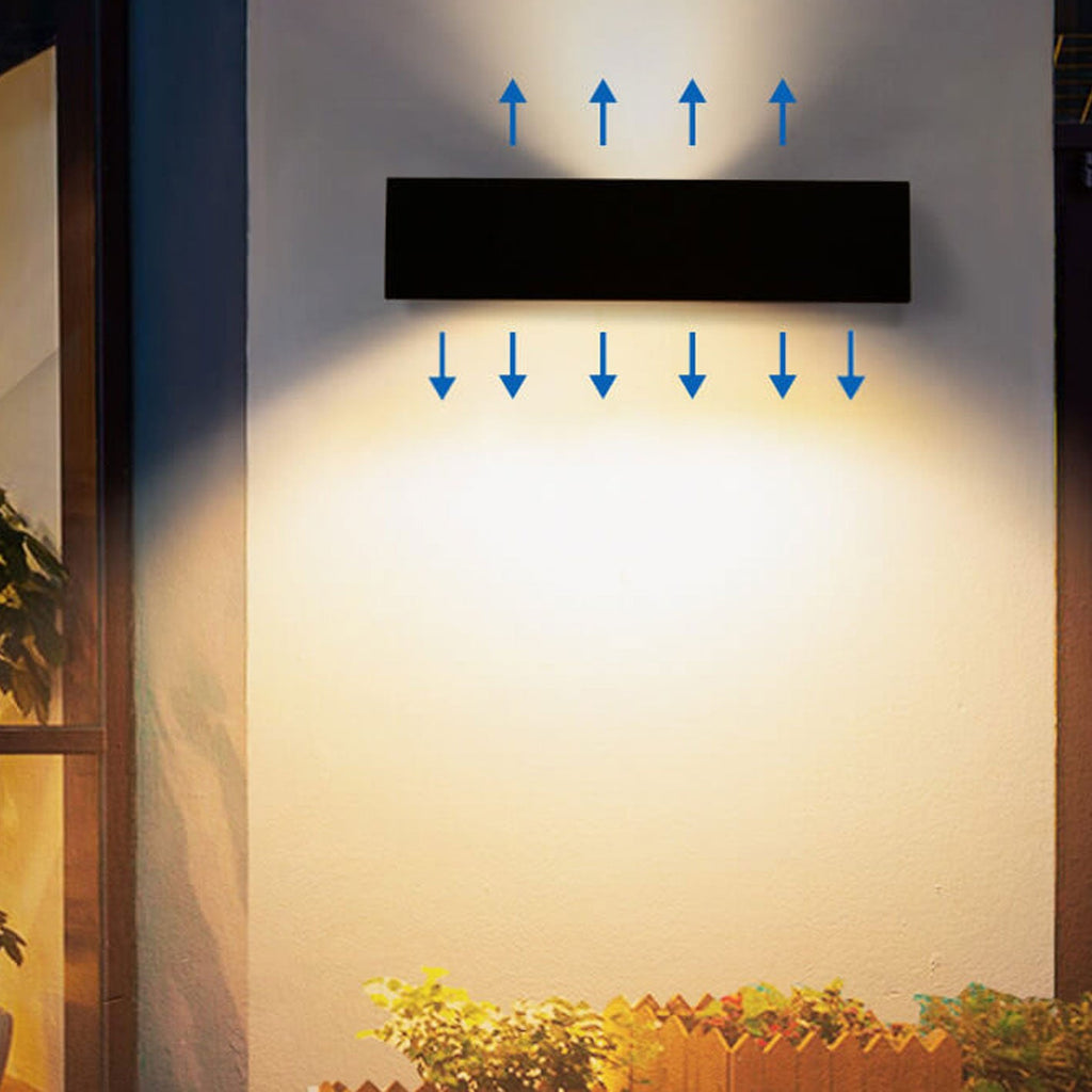 Aluminum Alloy Glass Remote Outdoor Light