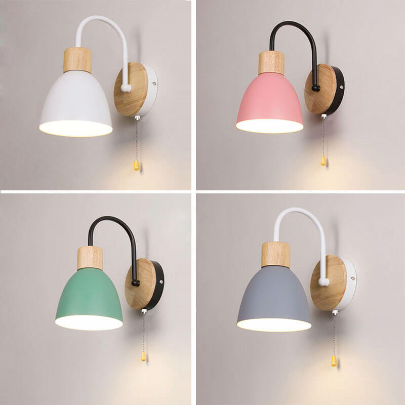 Macaron Zipper Switch Wall Lamp