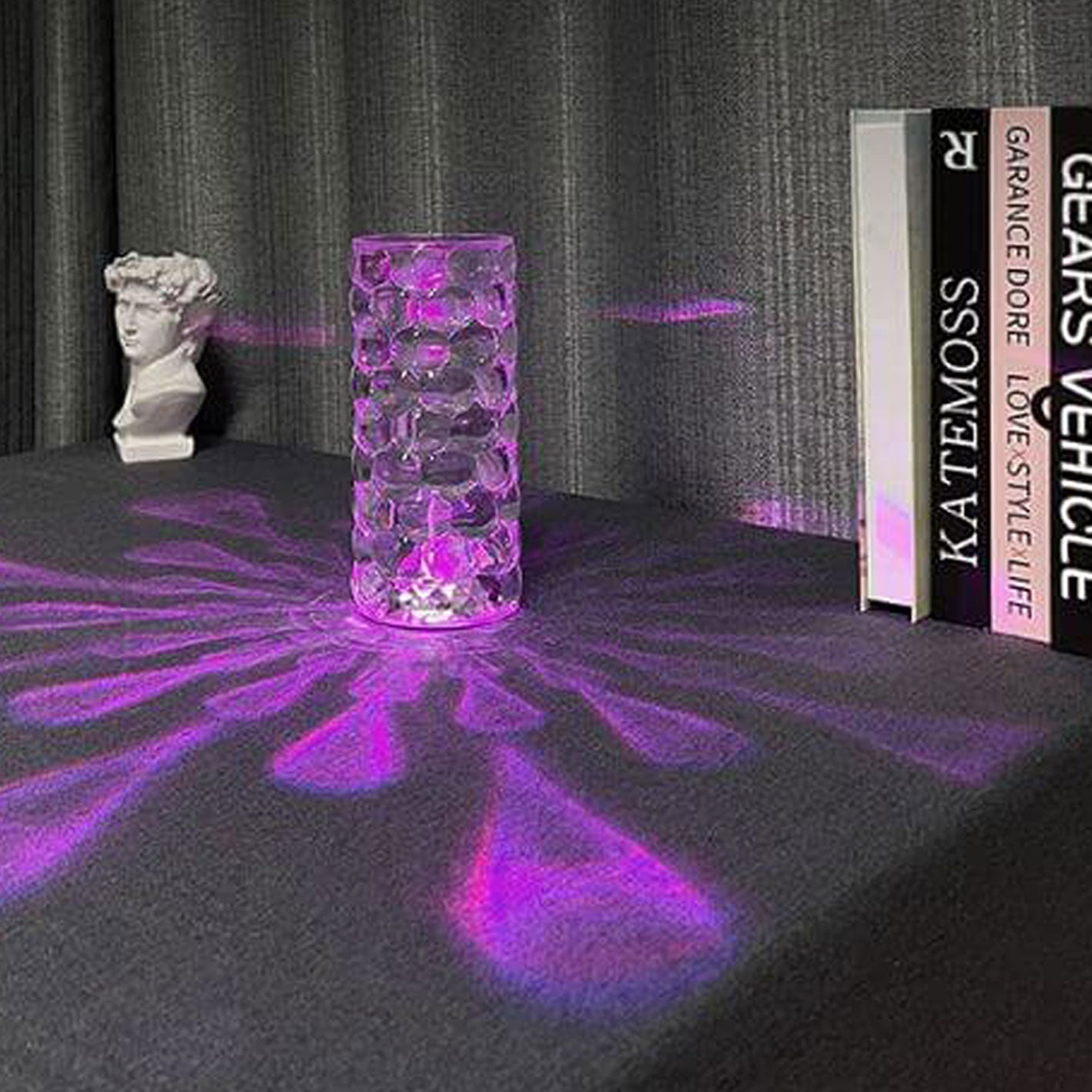 Crystal Diamond Water Drop Table Lamp